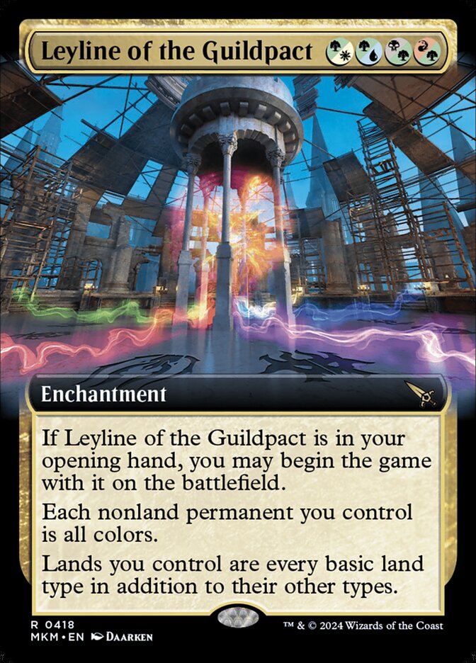 Leyline of the Guildpact - Extended Art - Foil