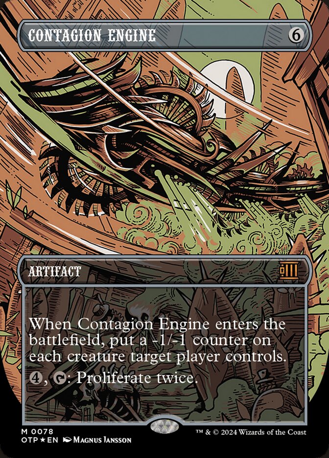 Contagion Engine - Textured - Foil