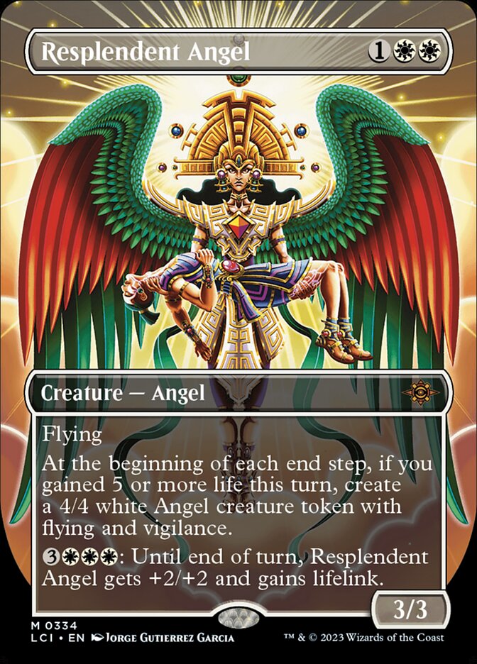 Resplendent Angel - Borderless - Foil