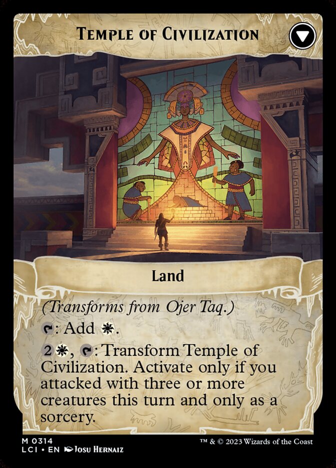 Ojer Taq, Deepest Foundation // Temple of Civilization - Showcase - Foil