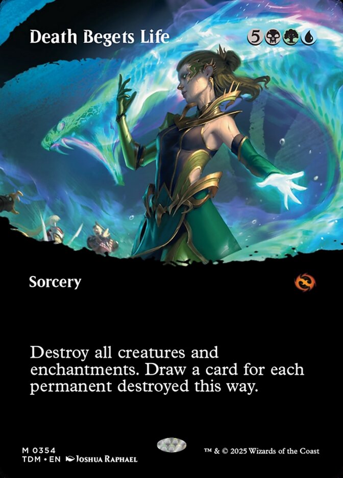 Death Begets Life - Borderless Clan Showcase - Foil