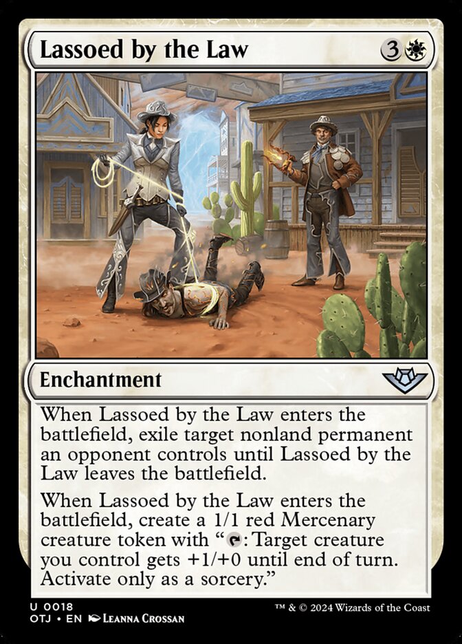 Lassoed by the Law - Foil