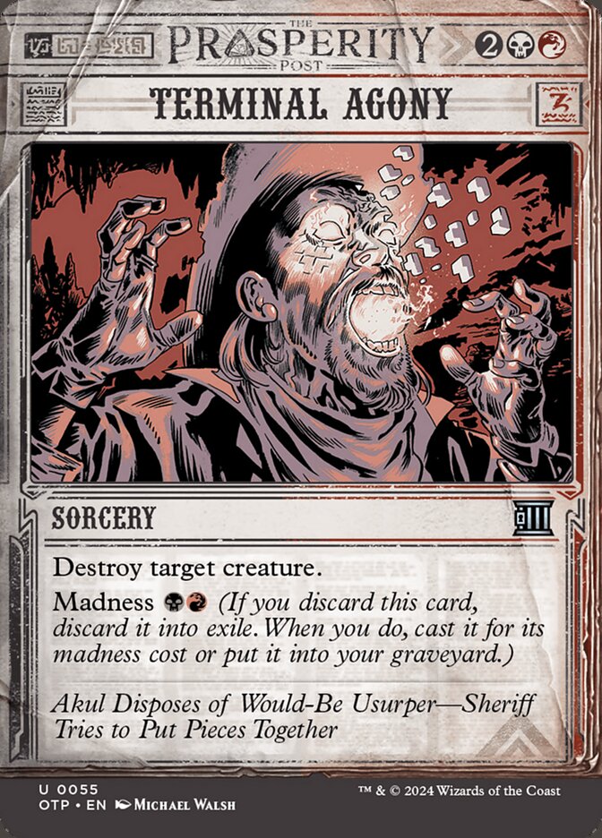 Terminal Agony - Prosperity - Foil