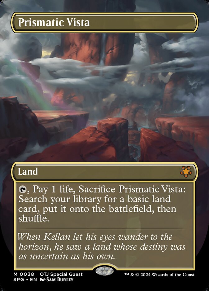 Prismatic Vista - Borderless