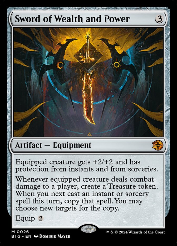 Sword of Wealth and Power - Foil