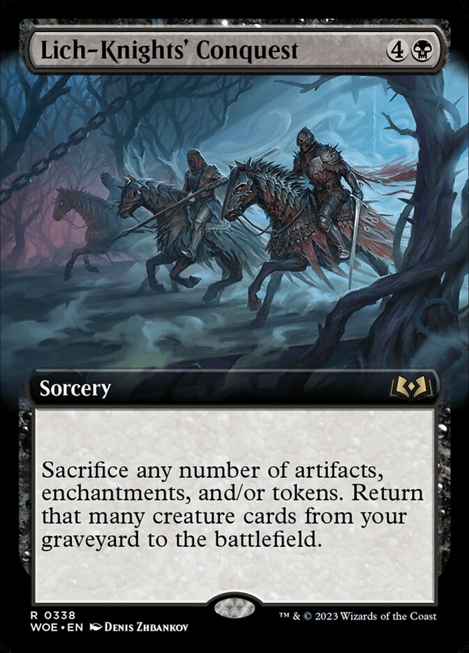 Lich-Knights' Conquest - Extended Art - Foil