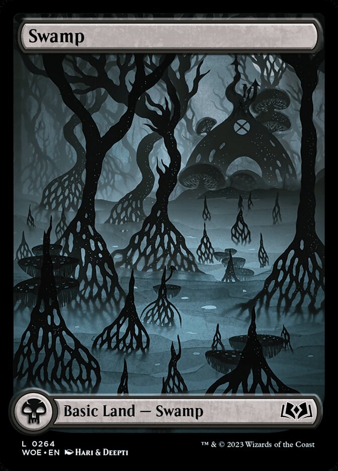 Swamp - Full Art - Foil