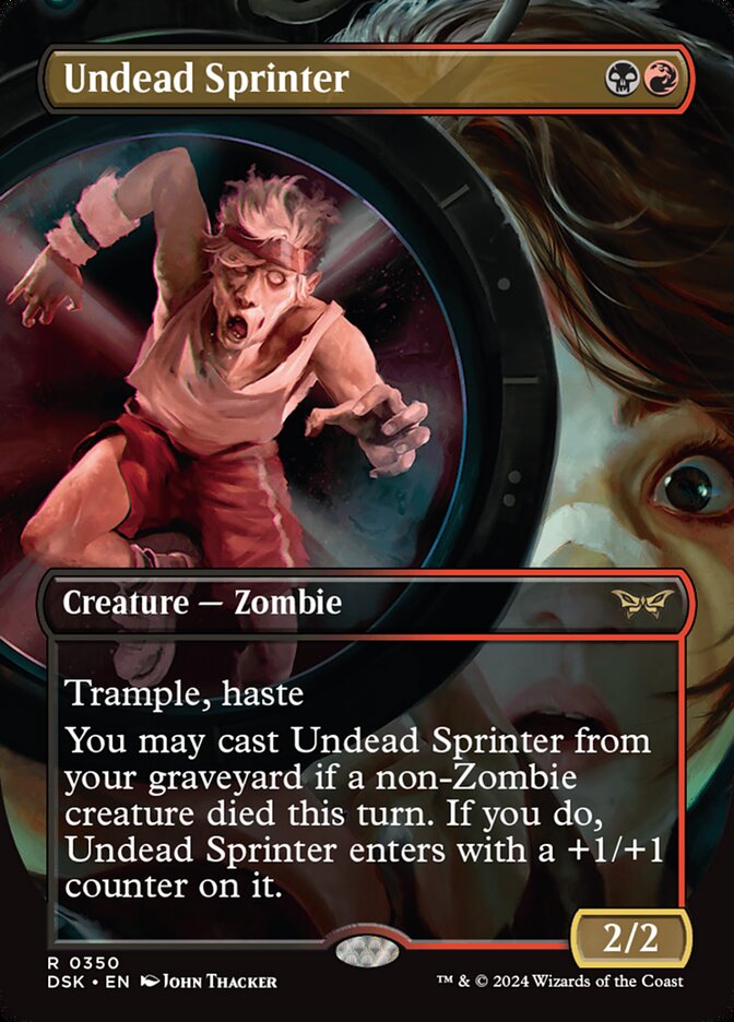 Undead Sprinter - Borderless - Foil