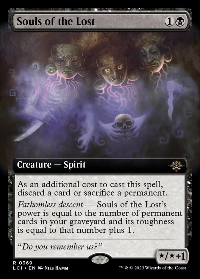 Souls of the Lost - Extended Art - Foil