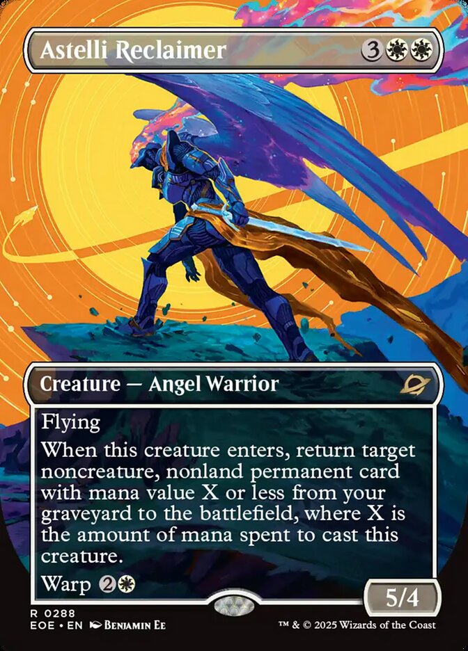 Astelli Reclaimer - Borderless - Foil