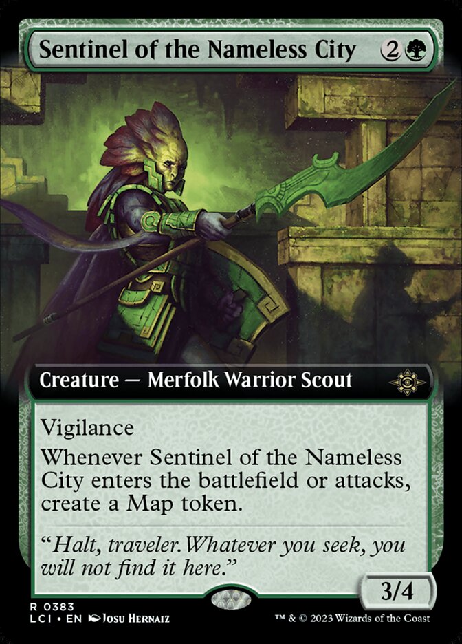 Sentinel of the Nameless City - Extended Art - Foil