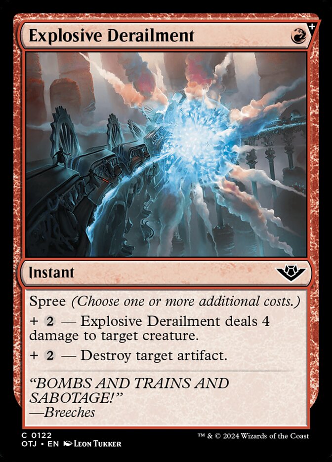 Explosive Derailment - Foil