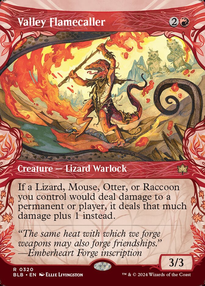 Valley Flamecaller - Showcase - Foil
