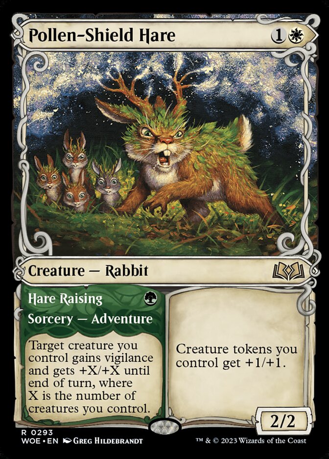 Pollen-Shield Hare // Hare Raising - Showcase - Foil