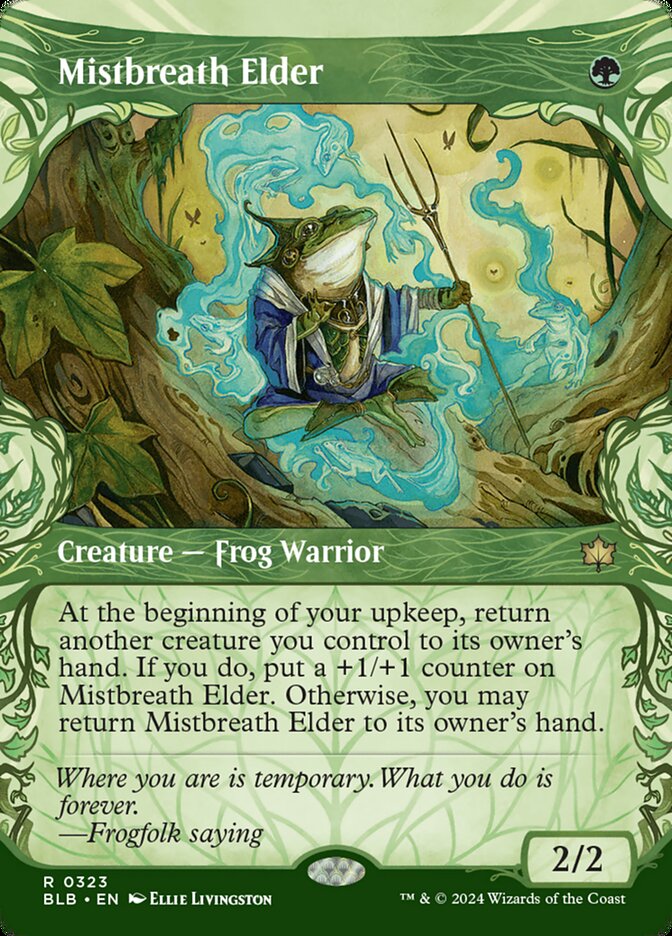 Mistbreath Elder - Showcase - Foil
