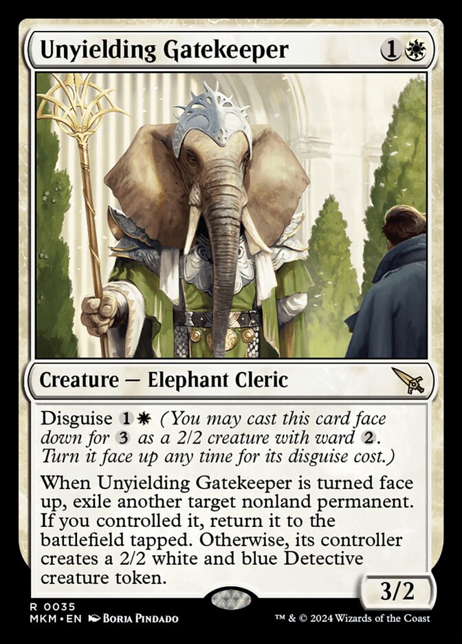 Unyielding Gatekeeper - Foil