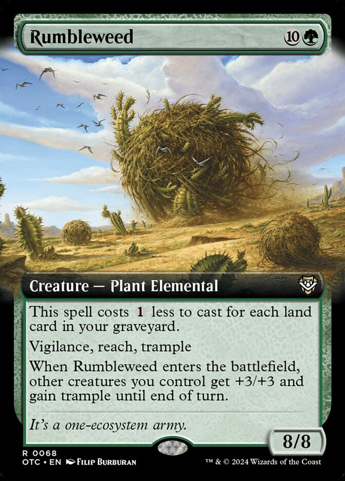 Rumbleweed - Extended Art - Foil