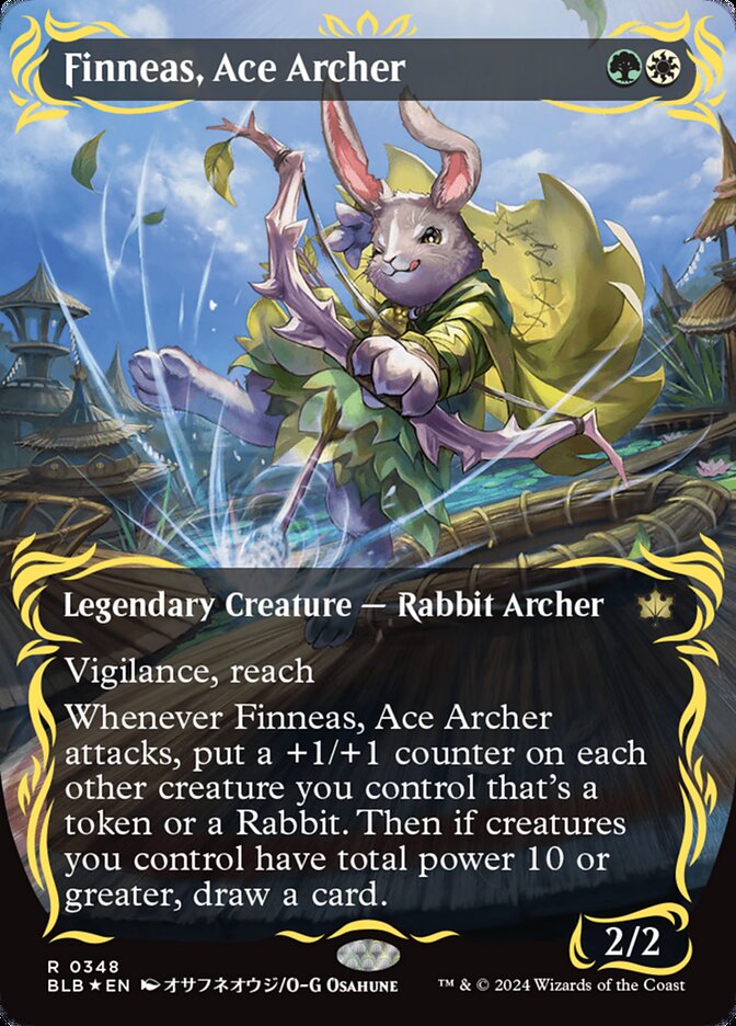 Finneas, Ace Archer - Raised Foil