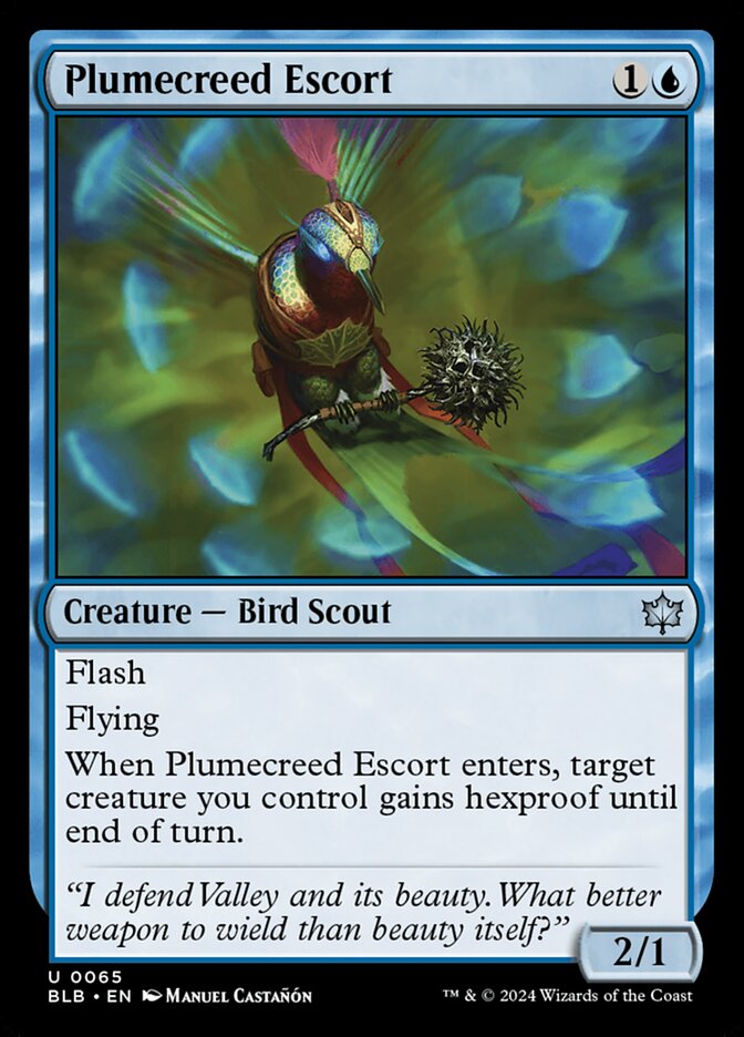 Plumecreed Escort - Foil