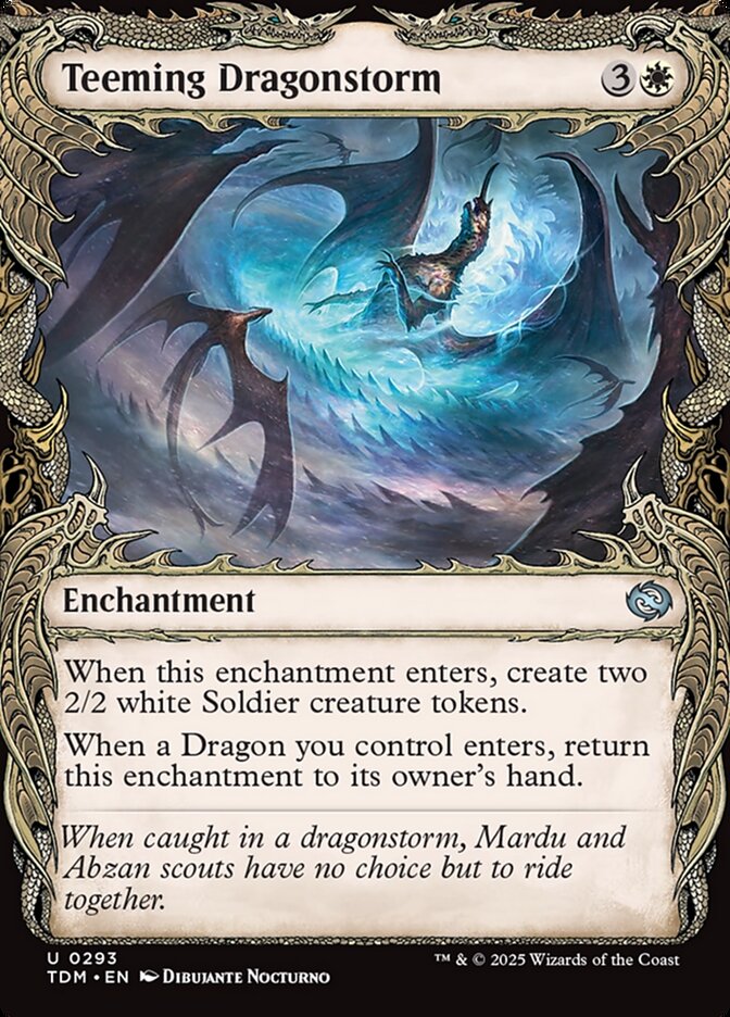 Teeming Dragonstorm - Foil