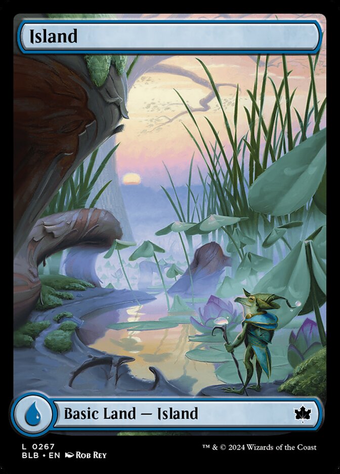 Island - Full Art (Summer) - Foil