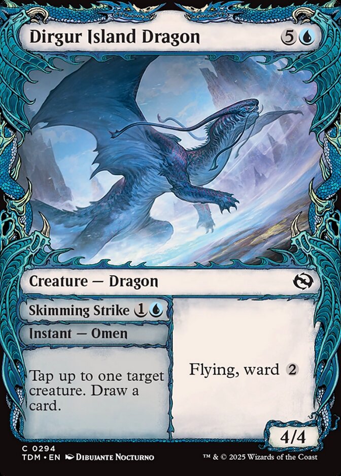Dirgur Island Dragon // Skimming Strike - Showcase - Foil
