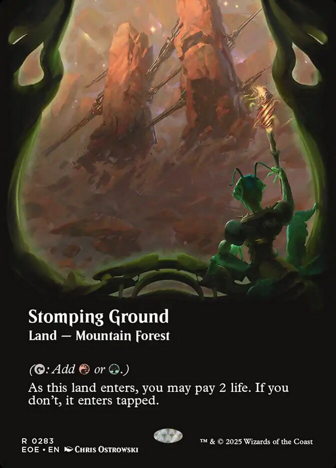 Stomping Ground - Borderless - Foil