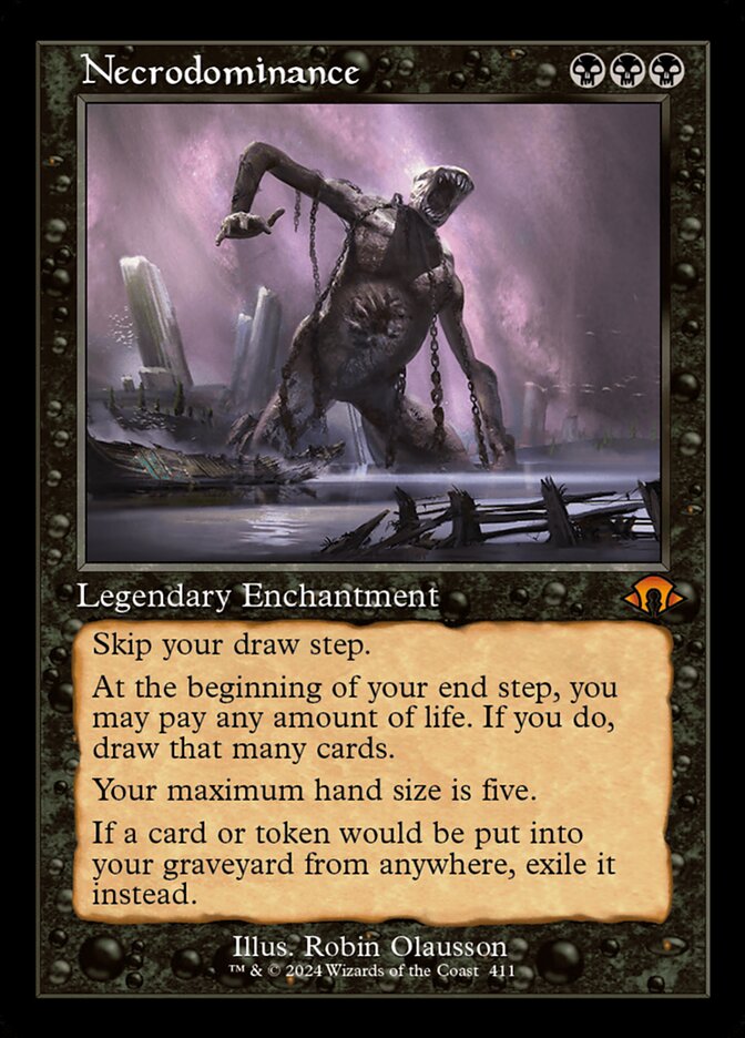Necrodominance - Retro Frame - Foil