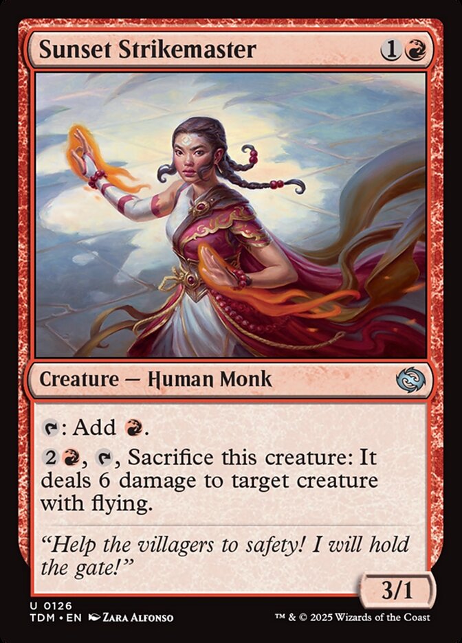 Sunset Strikemaster - Foil