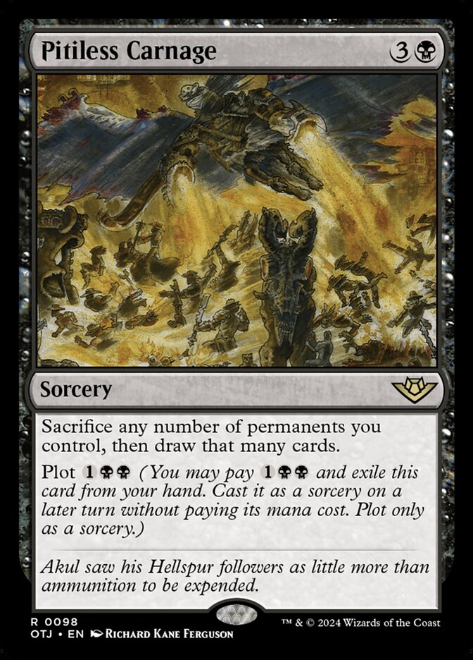 Pitiless Carnage - Foil