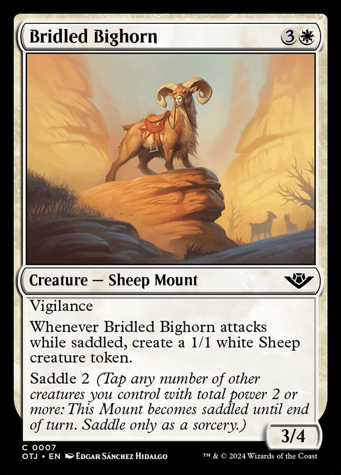 Bridled Bighorn - Foil