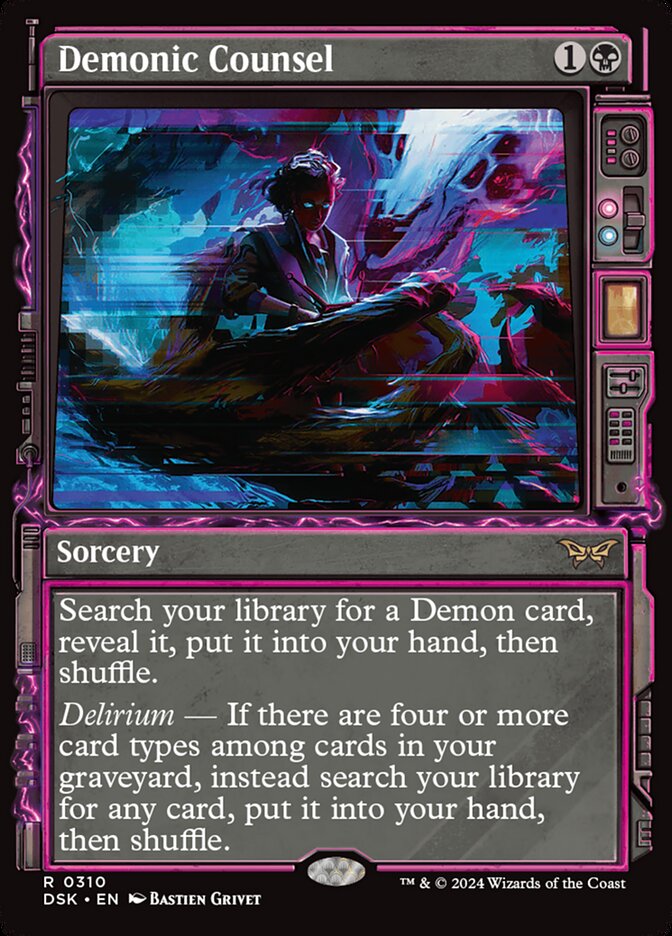 Demonic Counsel - Showcase - Foil