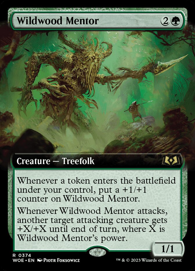 Wildwood Mentor - Extended Art - Foil