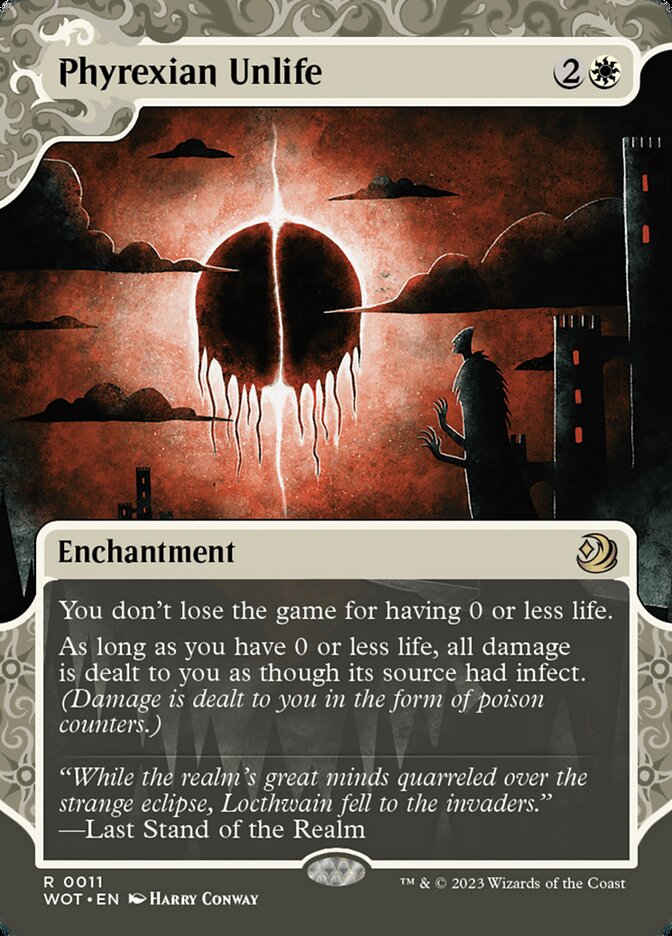 Phyrexian Unlife - Borderless - Foil