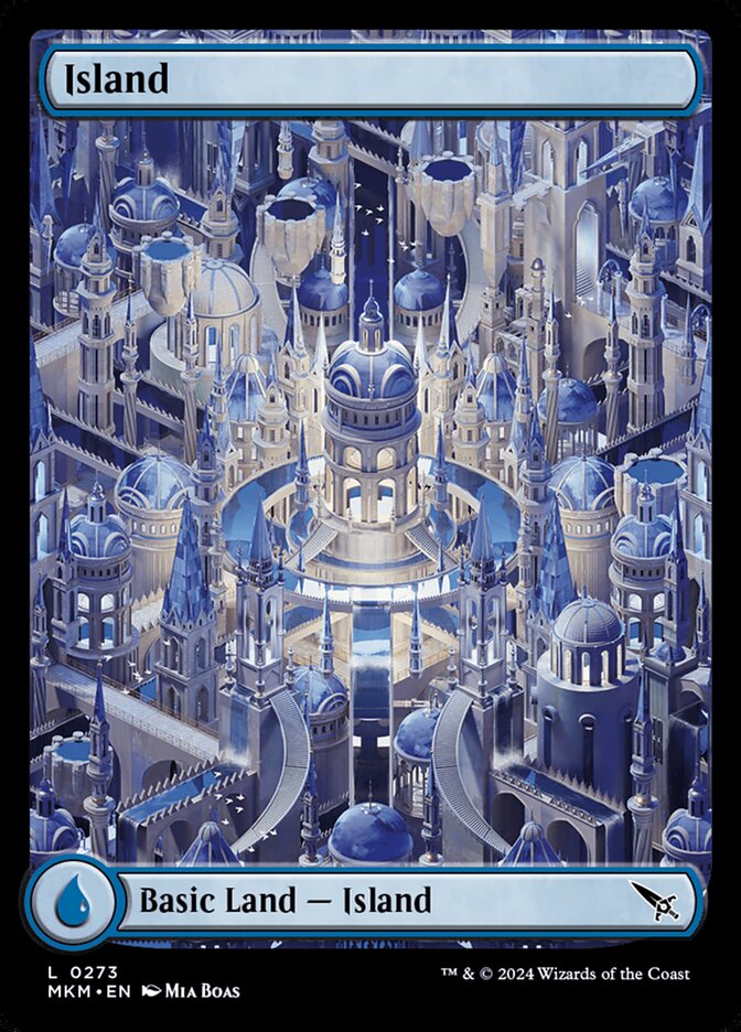 Island - Full Art - Foil