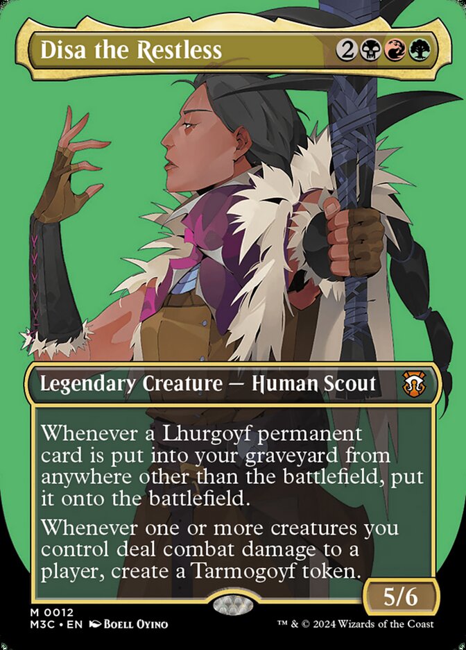 Disa the Restless - Borderless - Foil