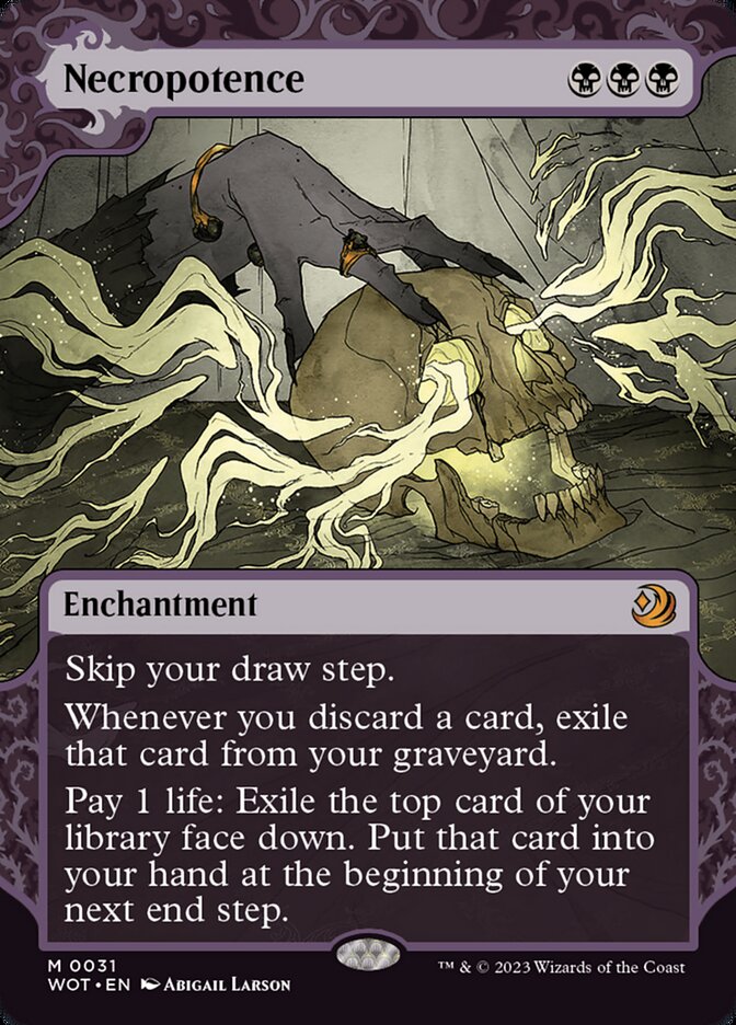 Necropotence - Borderless - Foil