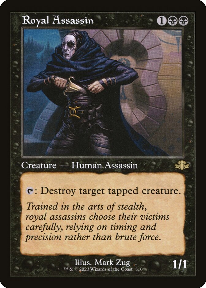 Royal Assassin - Retro Frame - Foil