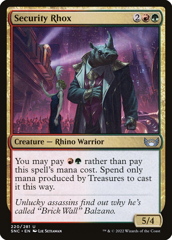 Security Rhox - Foil