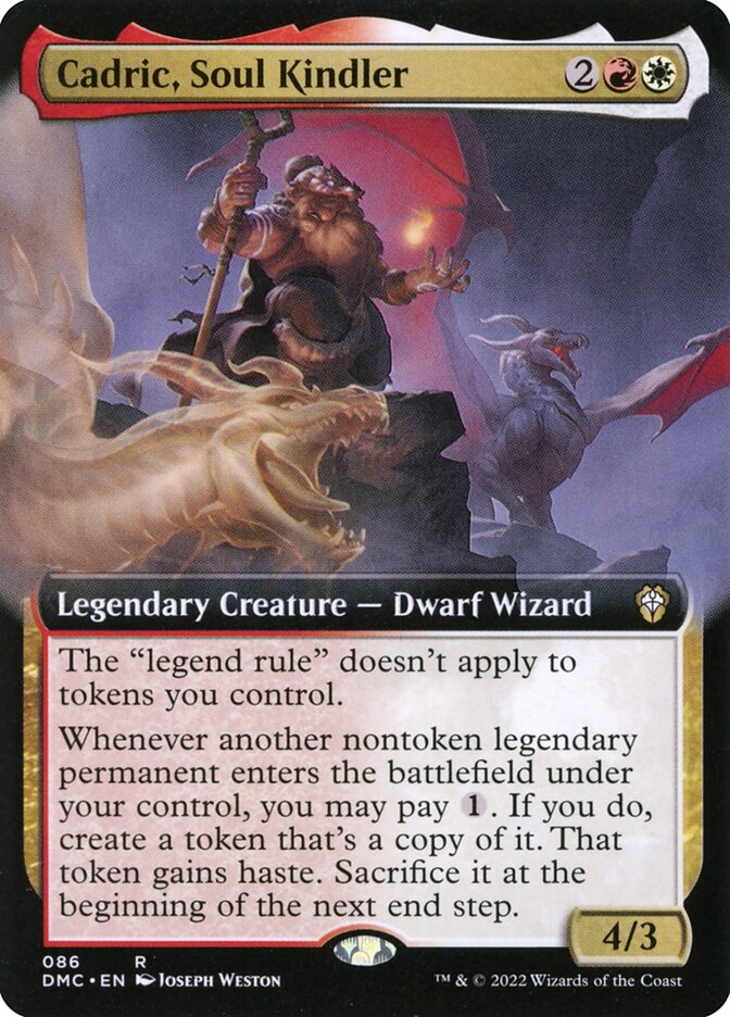 Cadric, Soul Kindler - Extended Art - Foil