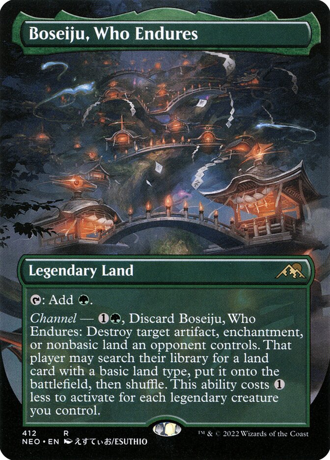 Boseiju, Who Endures - Borderless - Foil