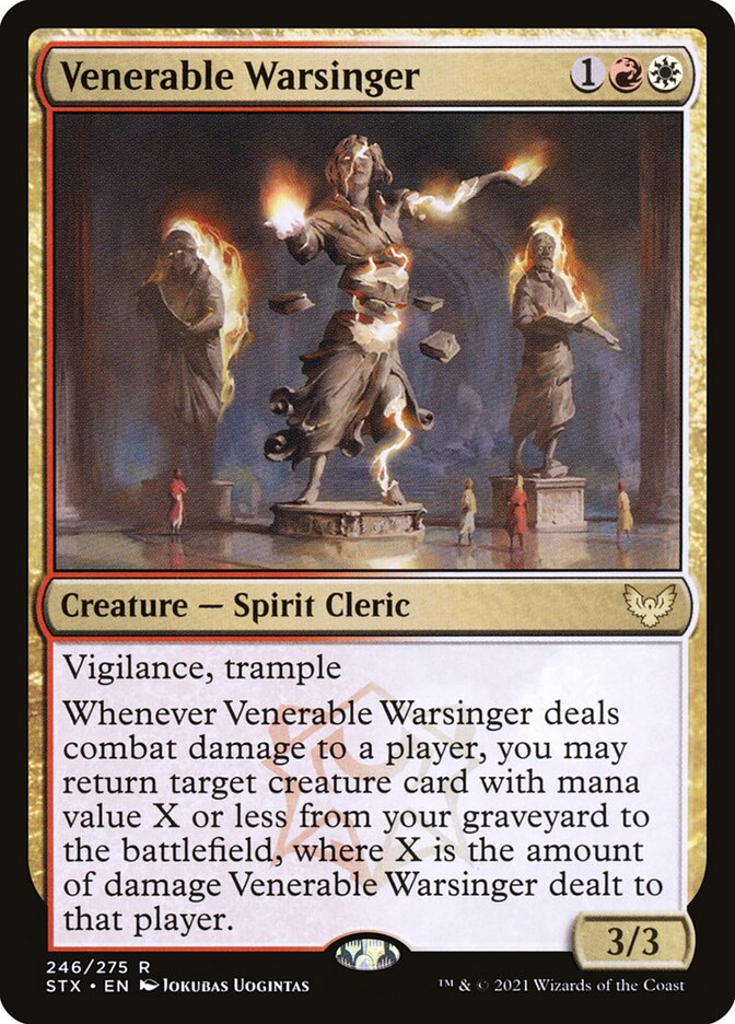 Venerable Warsinger - Foil