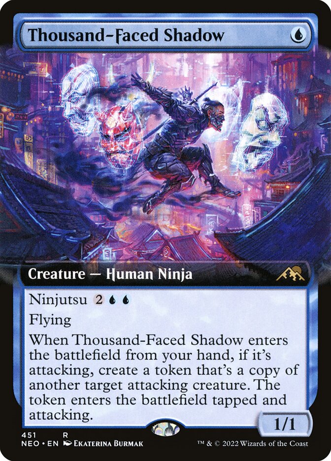 Thousand-Faced Shadow - Extended Art - Foil