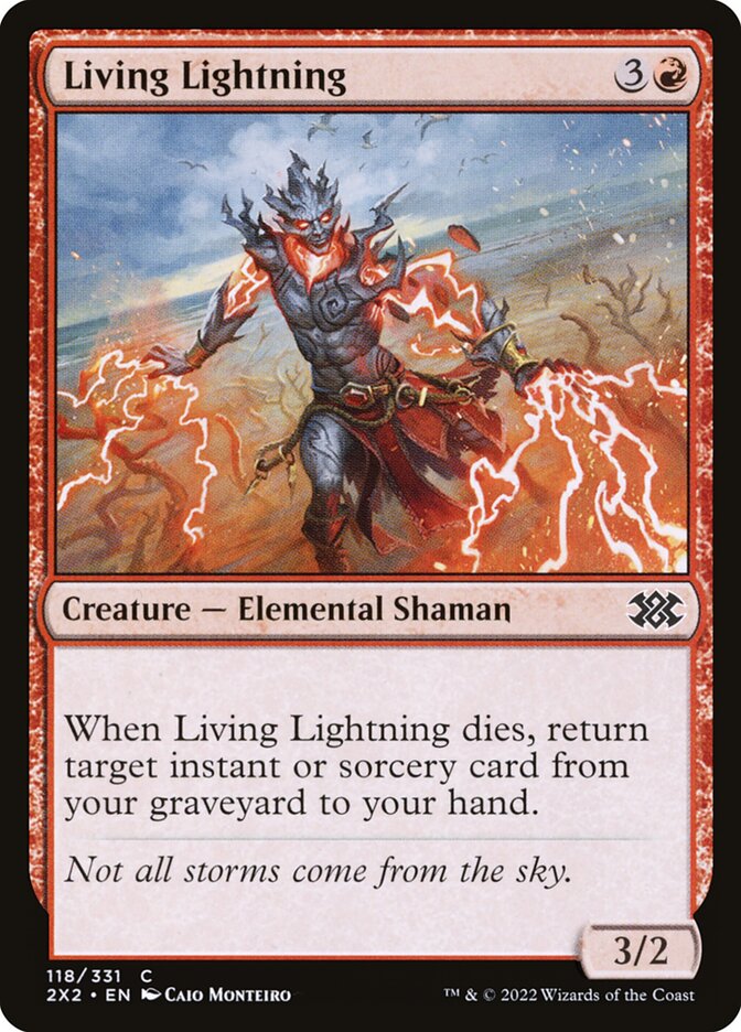 Living Lightning - Foil