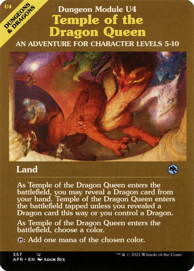 Temple of the Dragon Queen - Showcase - Foil
