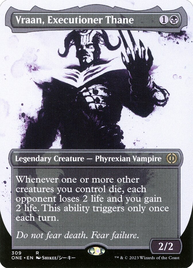 Vraan, Executioner Thane - Borderless - Foil