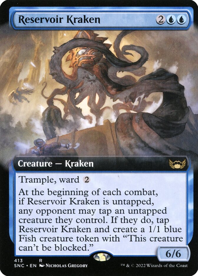 Reservoir Kraken - Extended Art - Foil