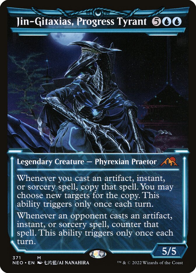 Jin-Gitaxias, Progress Tyrant - Showcase - Foil