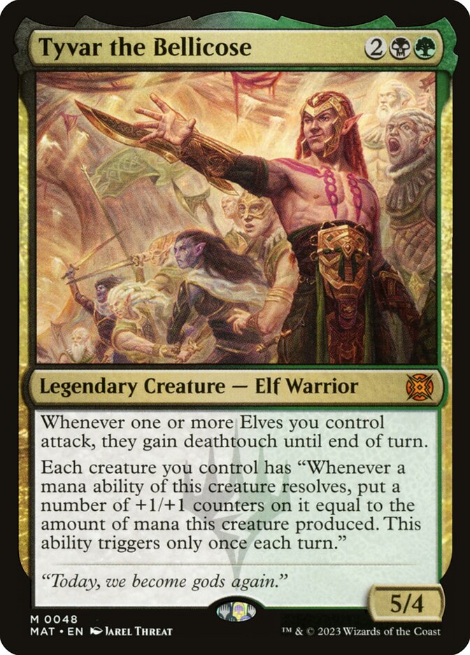 Tyvar the Bellicose - Foil