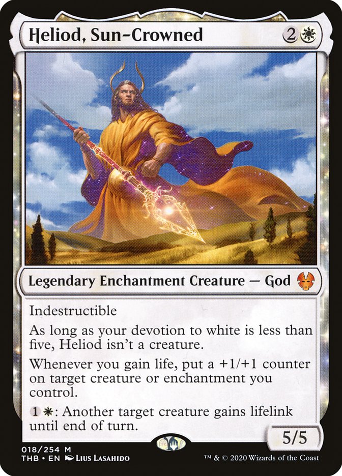 Heliod, Sun-Crowned - Foil